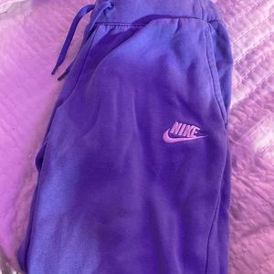 NIKE BLUE SWEATS